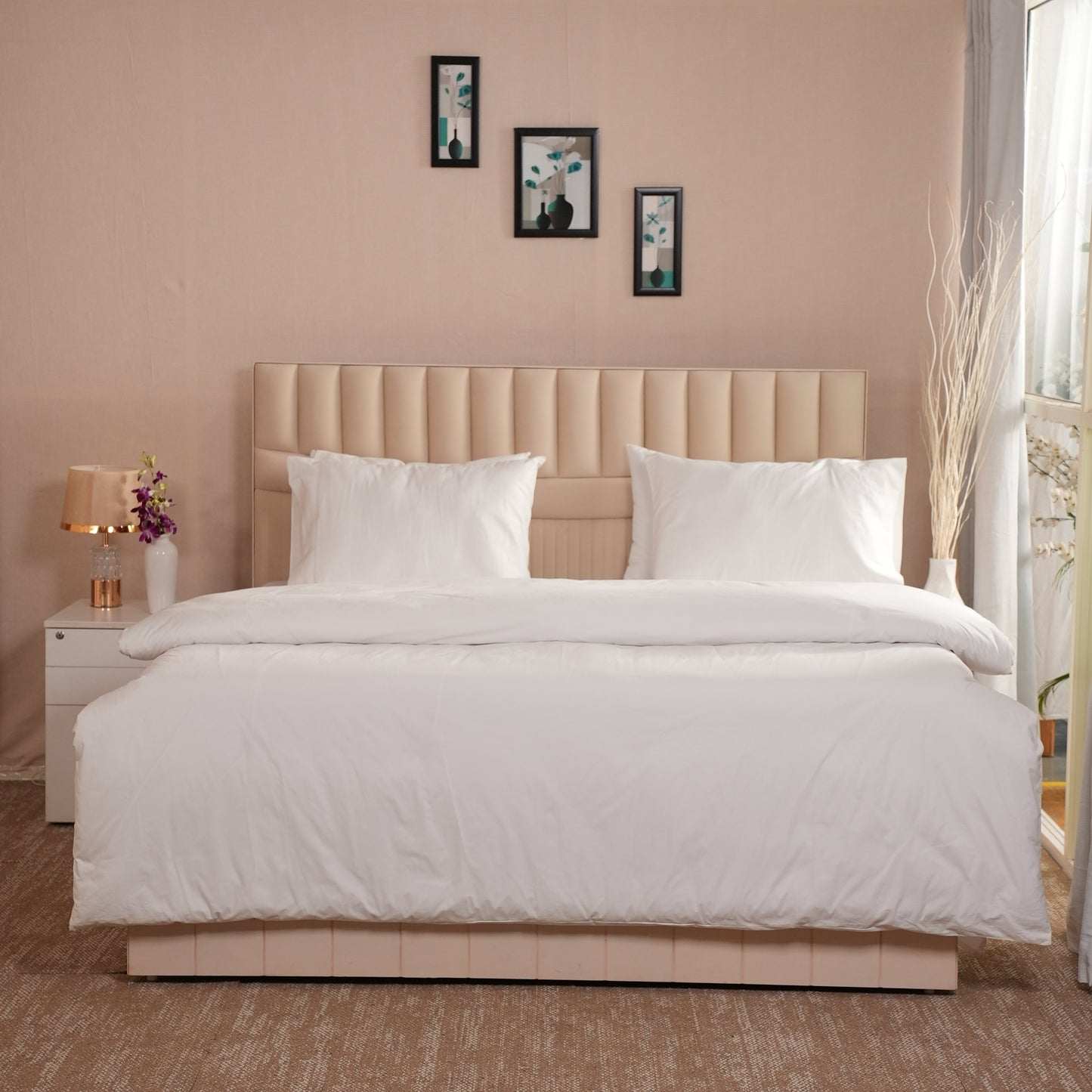 Organic Percale Duvet Cover Set