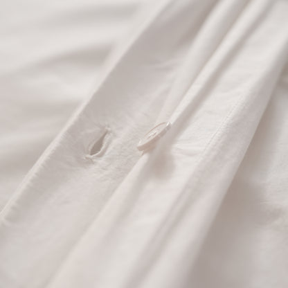 Organic Percale Duvet Cover