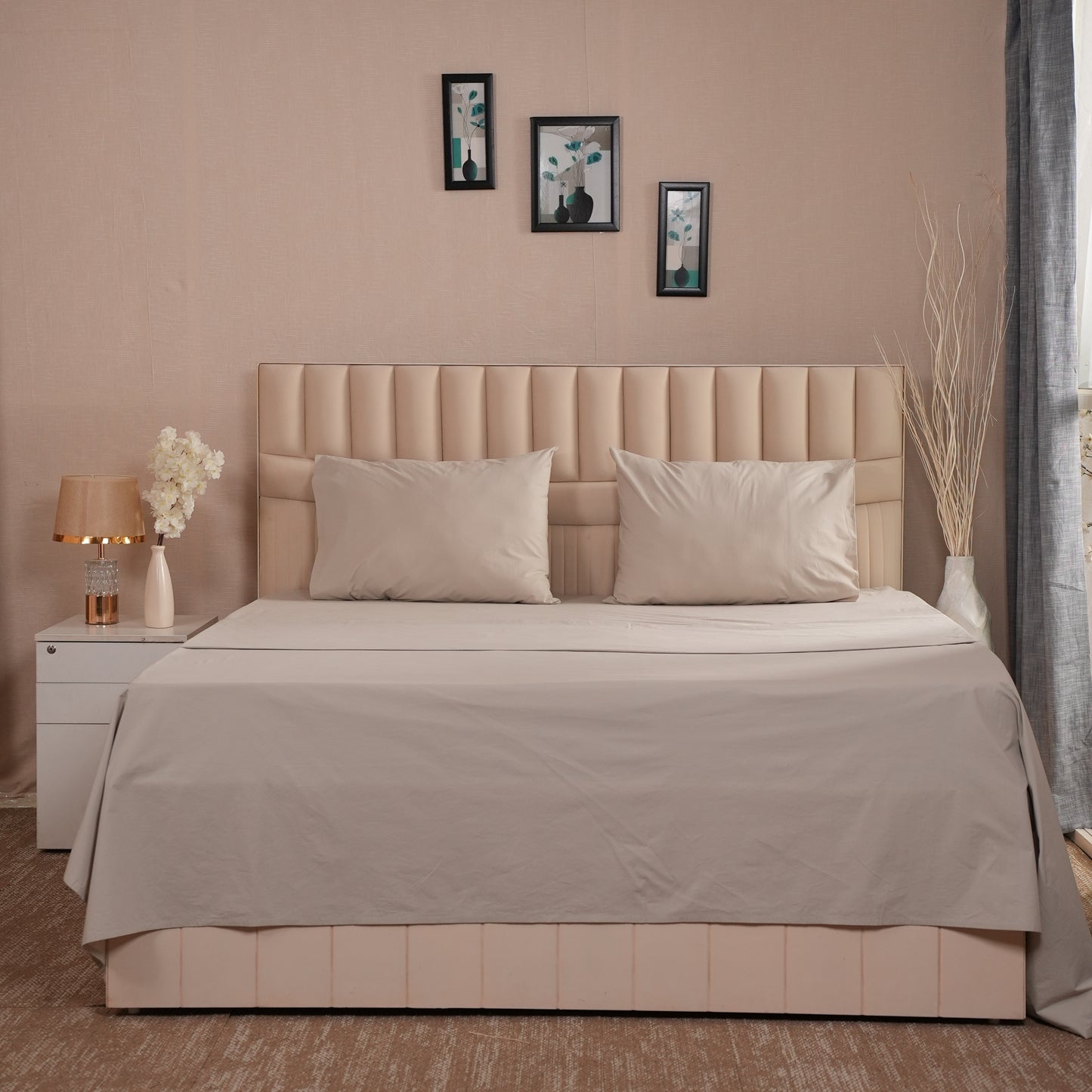 Organic Percale Flat Sheet set