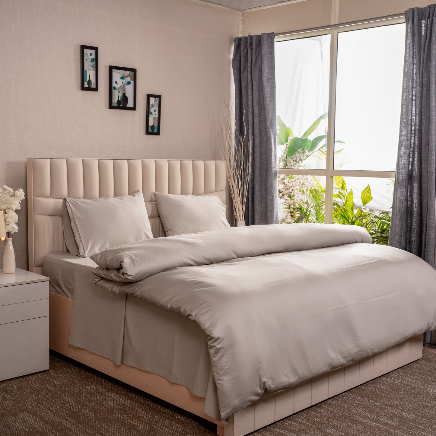 Organic Percale Duvet Cover