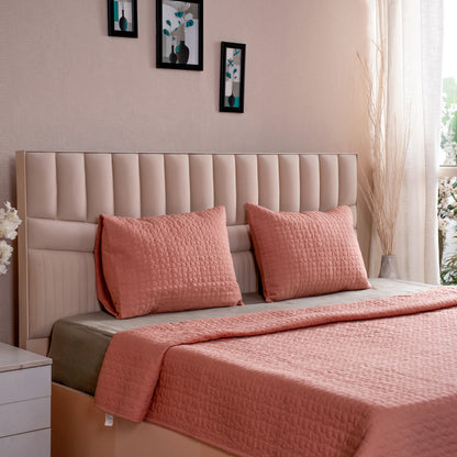 Cotton Pebble Quilted Shams