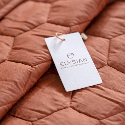 Cotton Honey comb Quilt set
