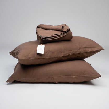 European Linen Flat Sheet set