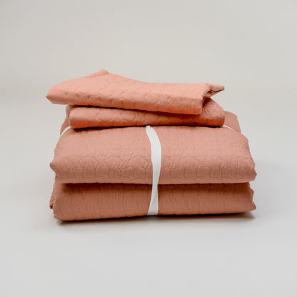 Cotton Pebble Quilt set