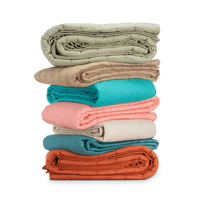 European Linen Grid Quilt