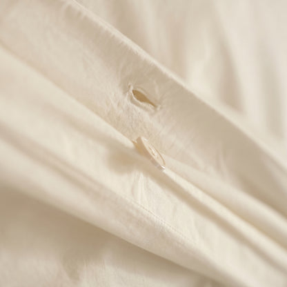Organic Percale Duvet Cover