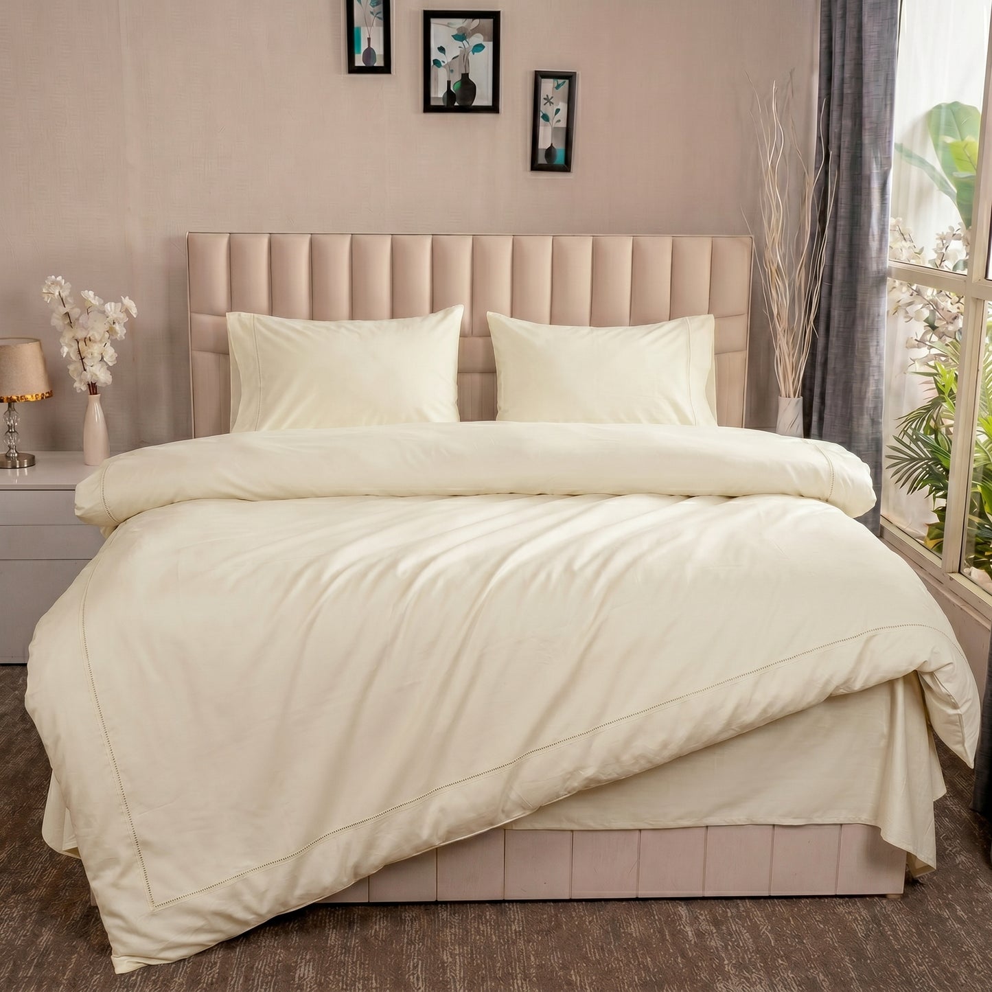 Organic Percale Duvet Cover Set