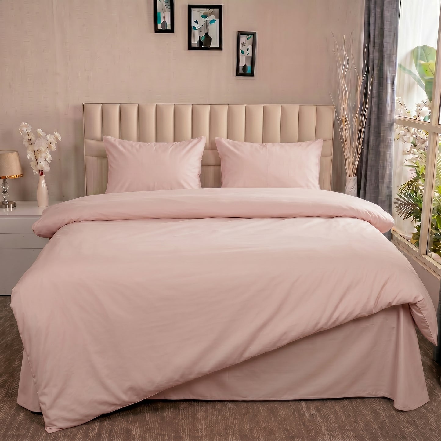 Organic Percale Duvet Cover Set