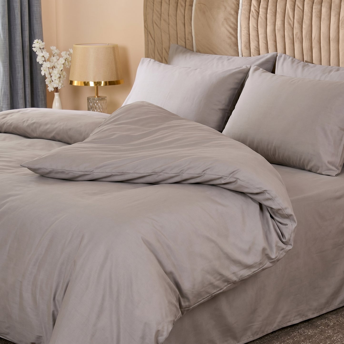 Organic Percale Duvet Cover Set