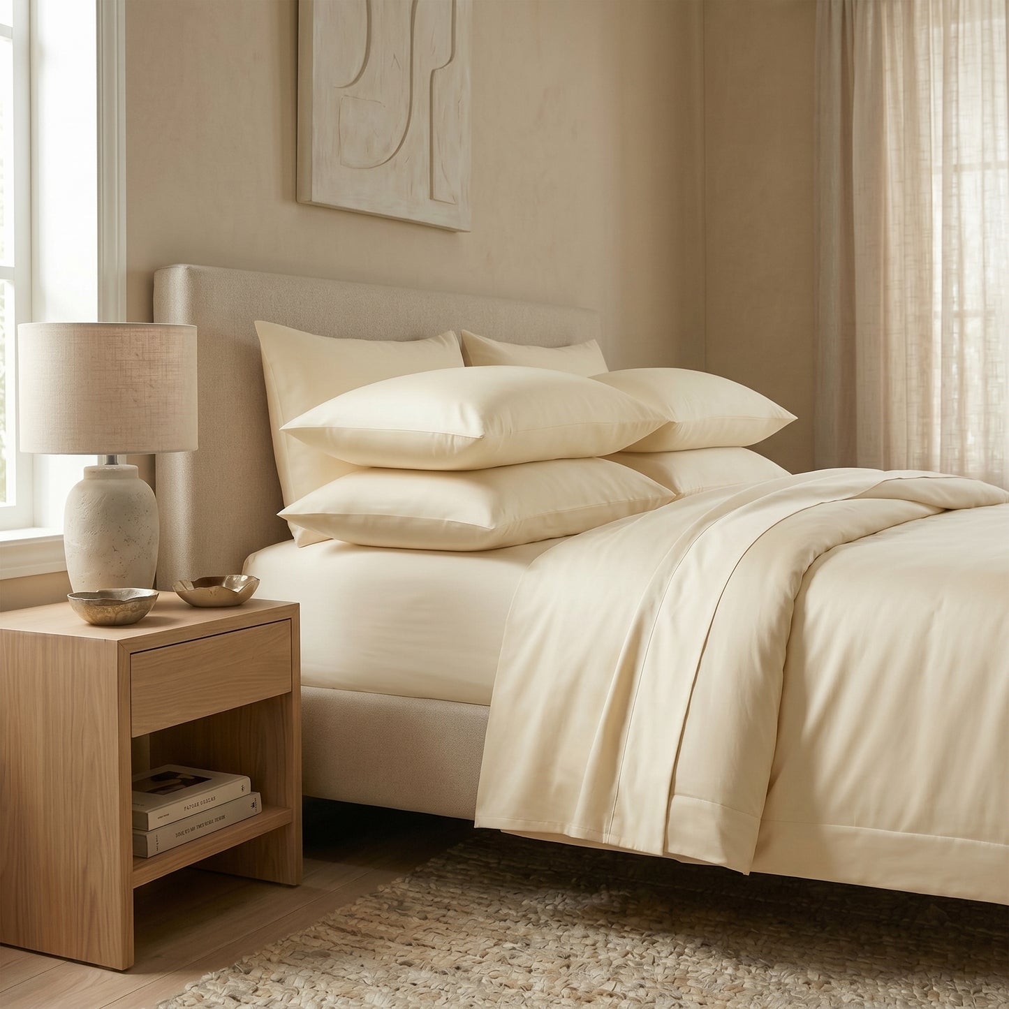 Organic Sateen Duvet Cover Set