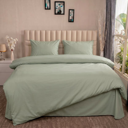 Organic Percale Duvet Cover Set