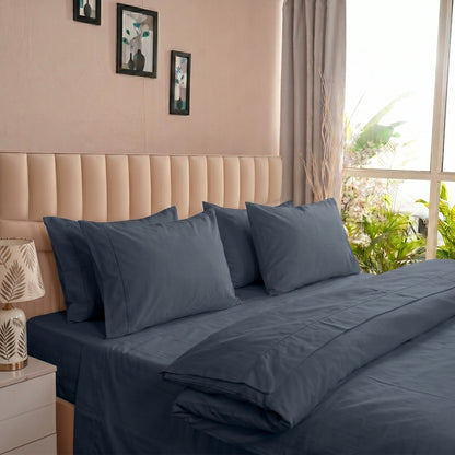 Organic Percale Duvet Cover Set