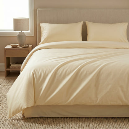 Organic Sateen Duvet Cover Set