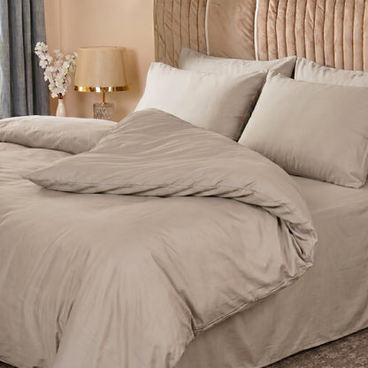Organic Percale Duvet Cover Set