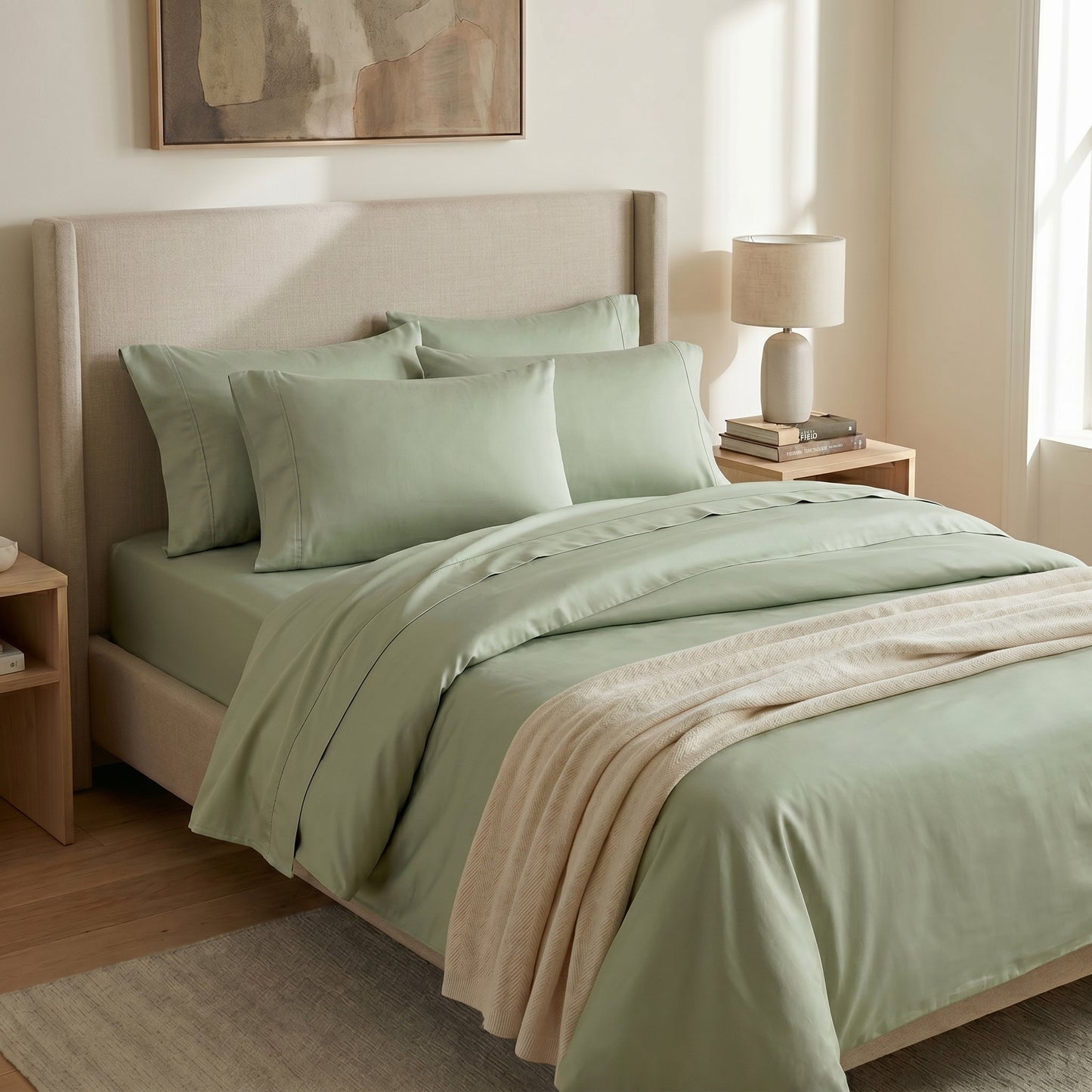 Organic Sateen Duvet Cover Set