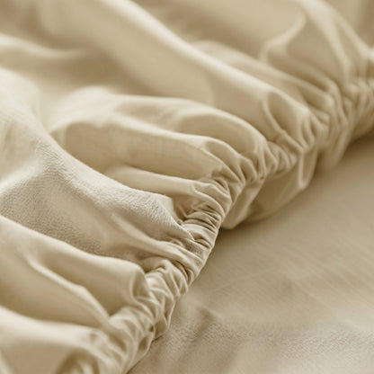 Organic Sateen Fitted Sheet set