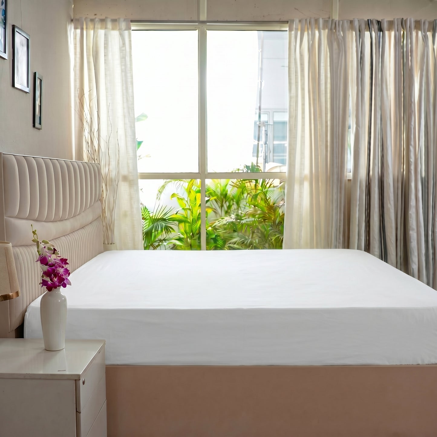 Organic Sateen Fitted Sheet