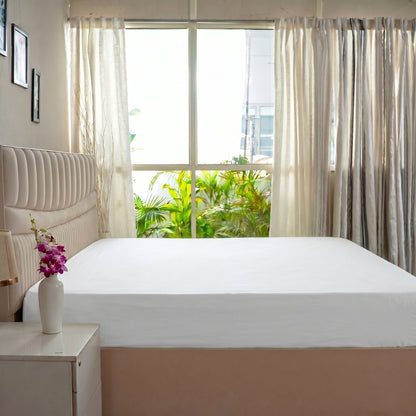 Organic Sateen Fitted Sheet