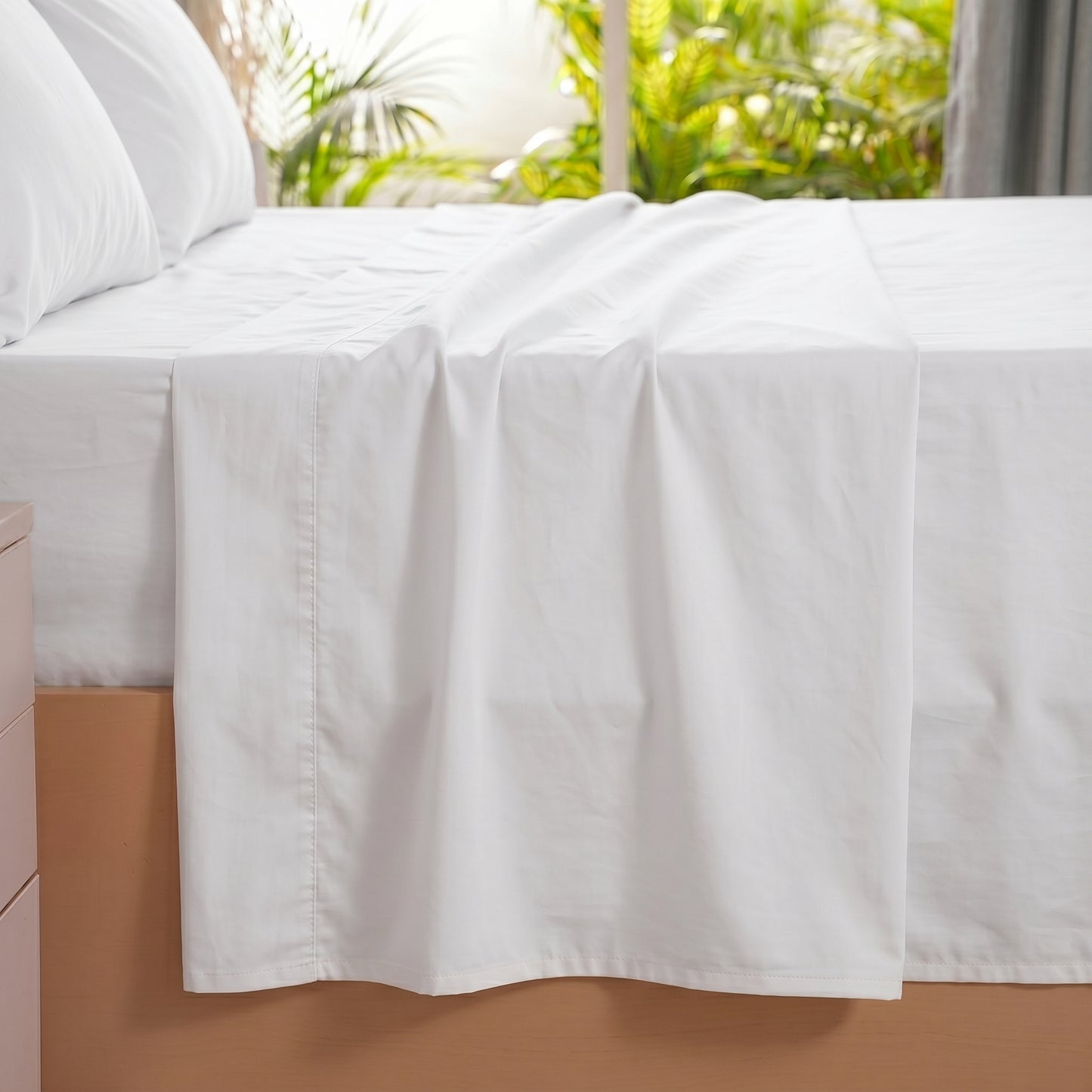 Organic Sateen Flat Sheet set