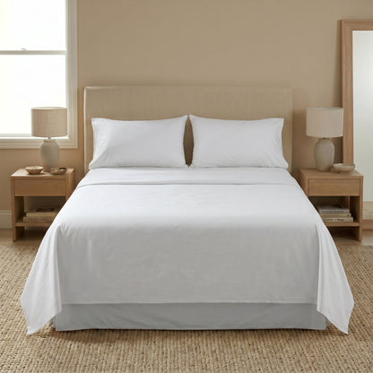 Organic Sateen Flat Sheet set
