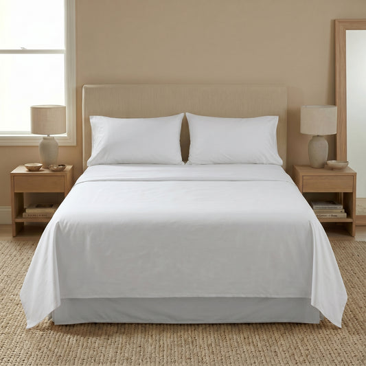 Organic Sateen Flat Sheet set
