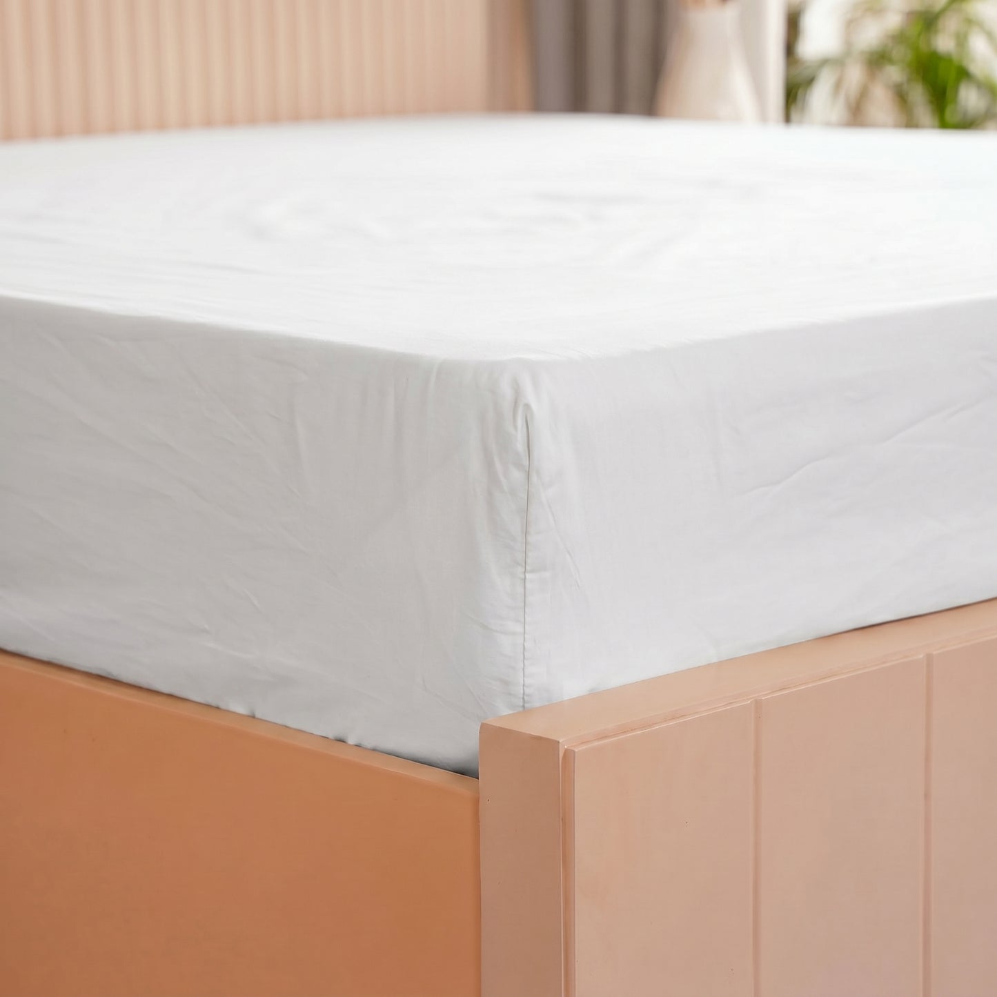 Organic Sateen Fitted Sheet