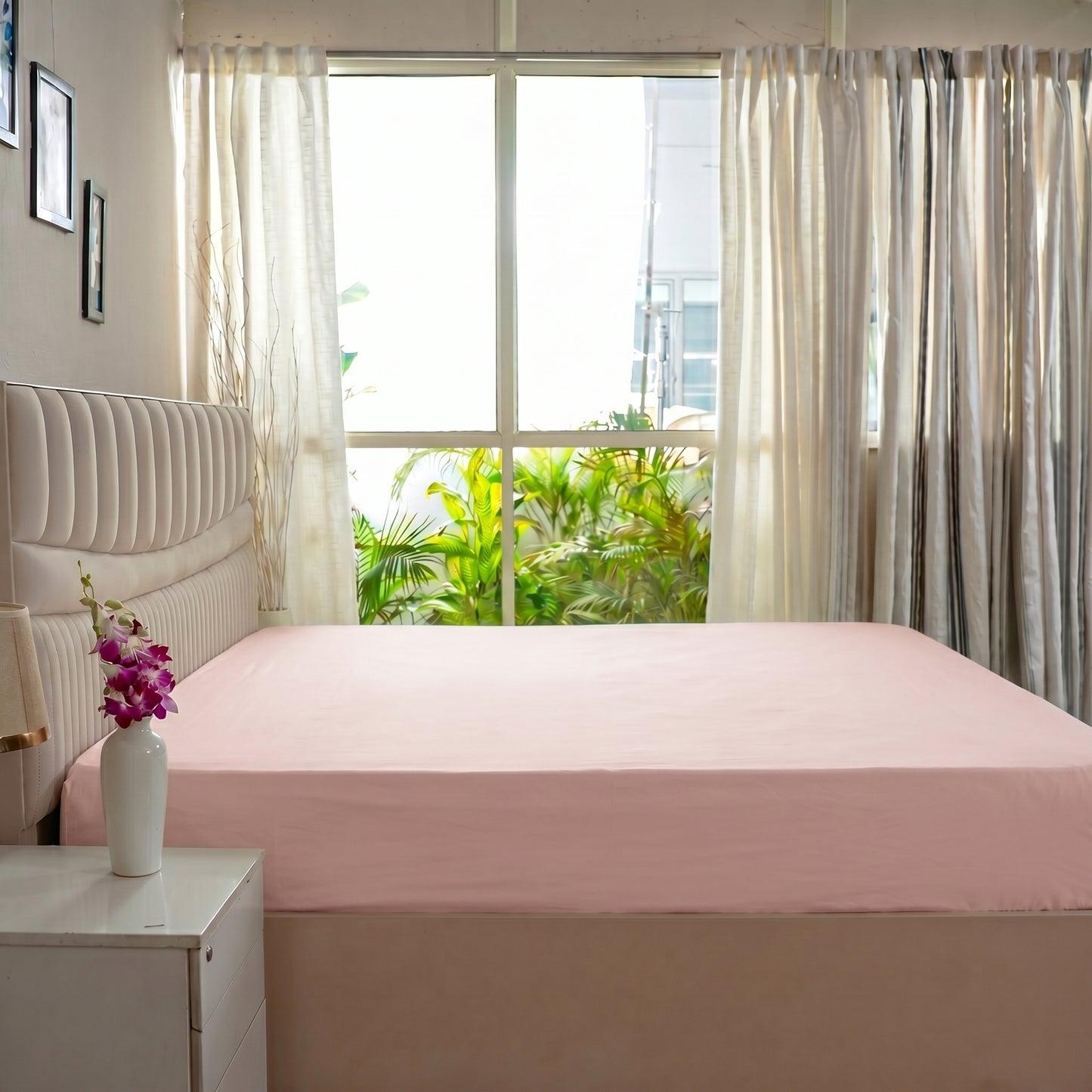 Organic Sateen Fitted Sheet