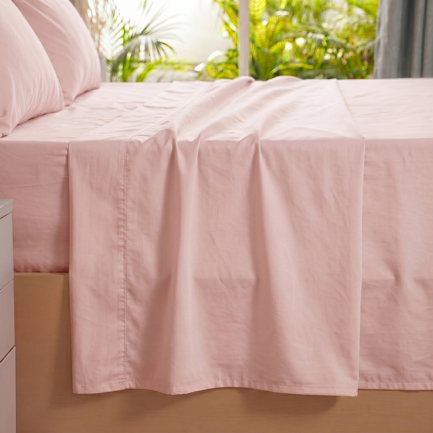 Organic Sateen Flat Sheet set