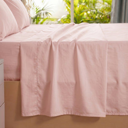 Organic Sateen Flat Sheet set
