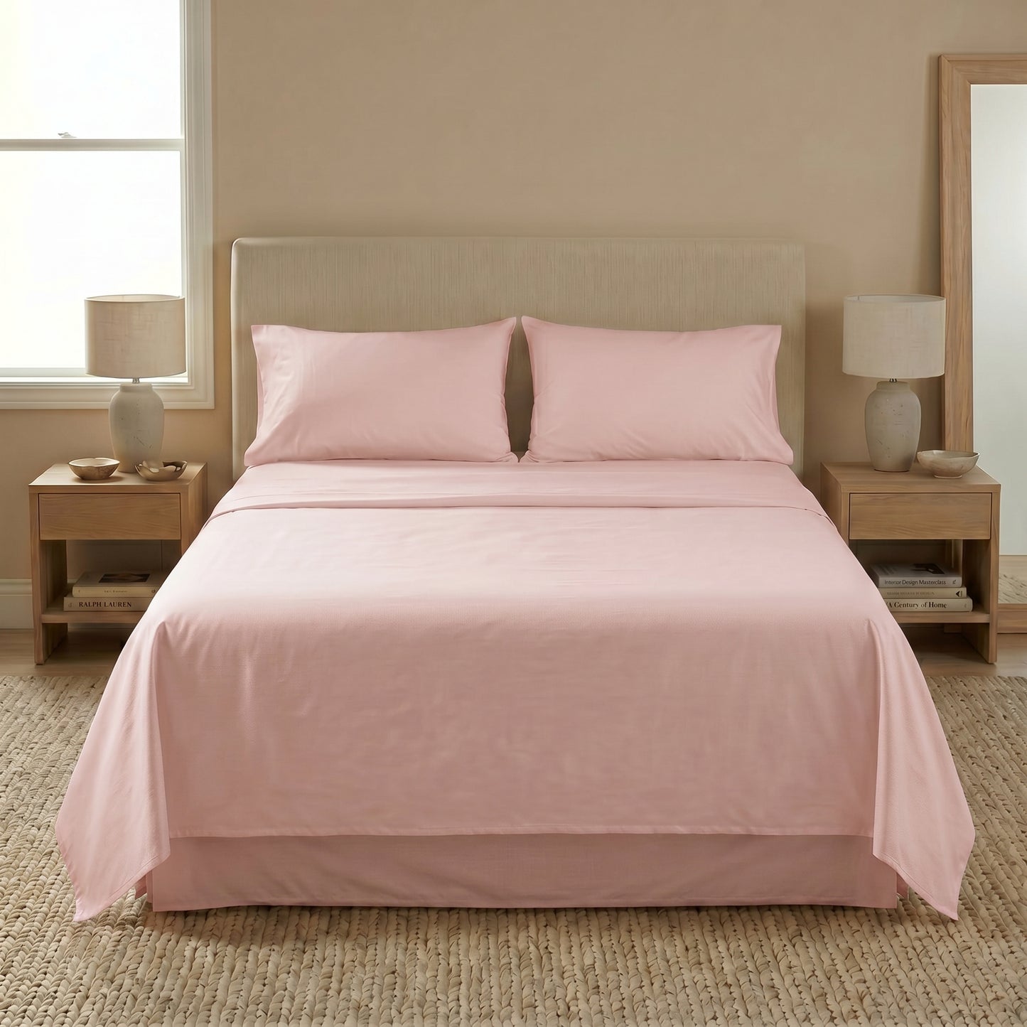 Organic Sateen Flat Sheet set