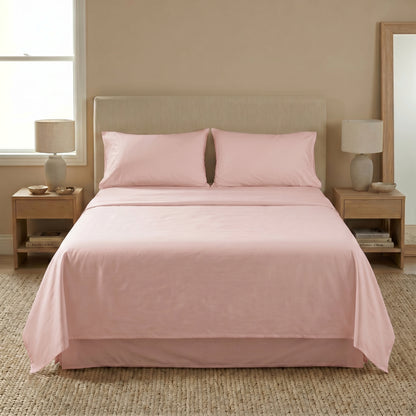 Organic Sateen Flat Sheet set