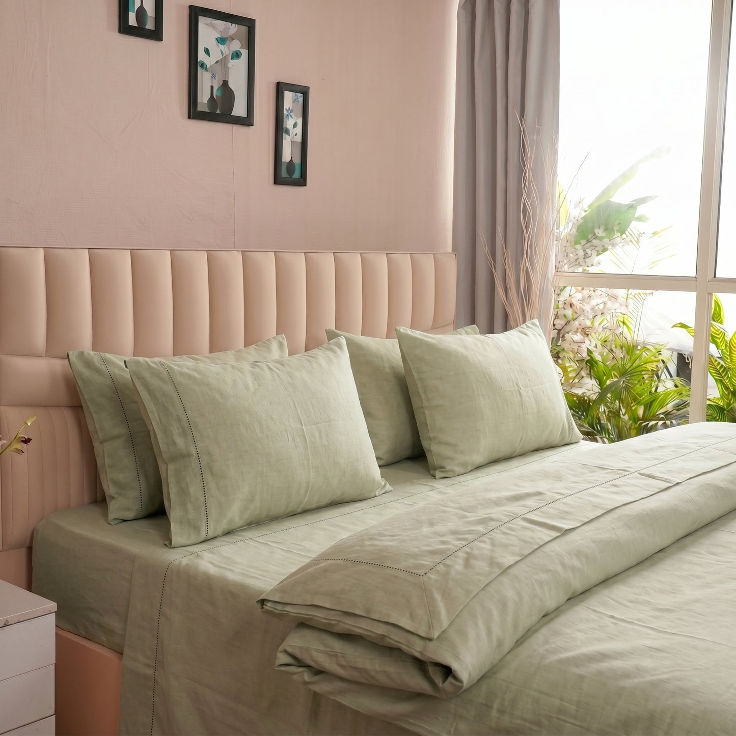 European Linen Duvet Cover set