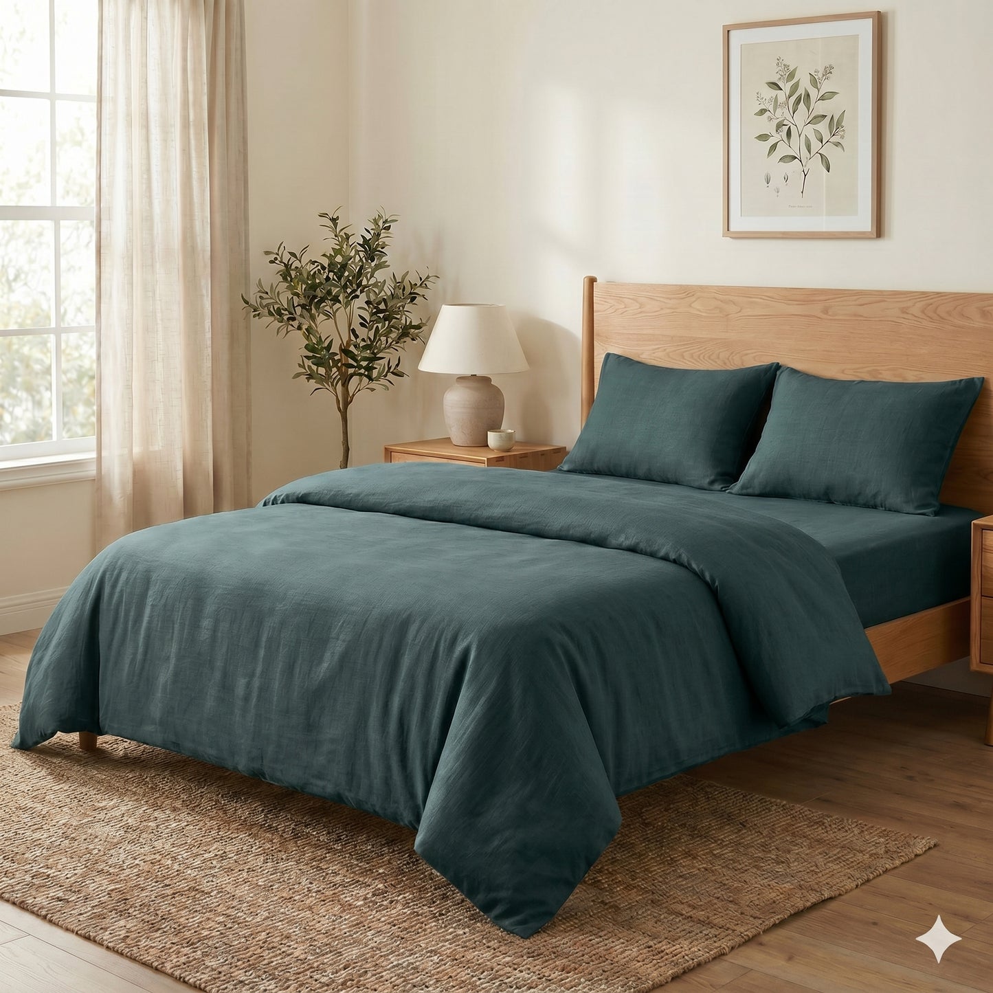 European Linen Duvet Cover set