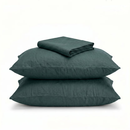 European Linen Flat Sheet set