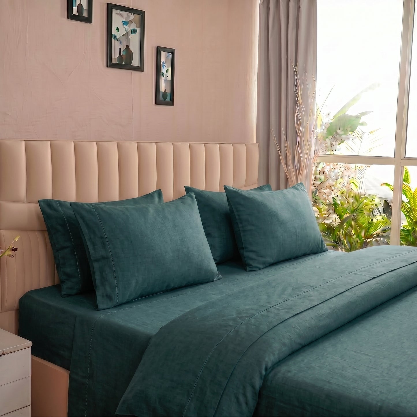 European Linen Duvet Cover set