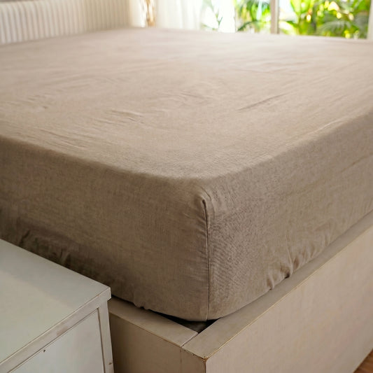 European Linen Fitted sheet set