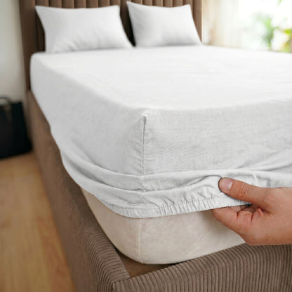 European Linen Fitted sheet set