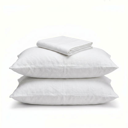 European Linen Flat Sheet set