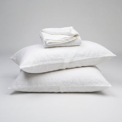 European Linen Flat Sheet set