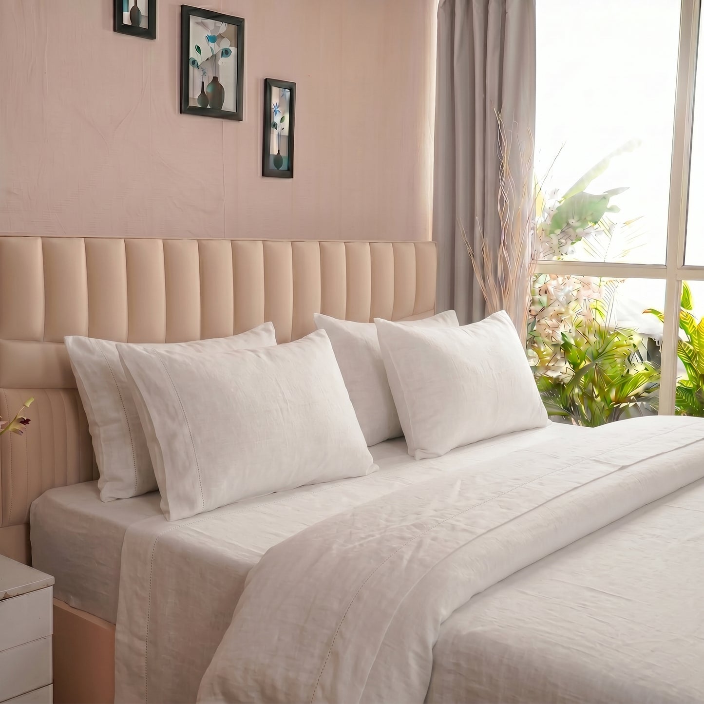 European Linen shams