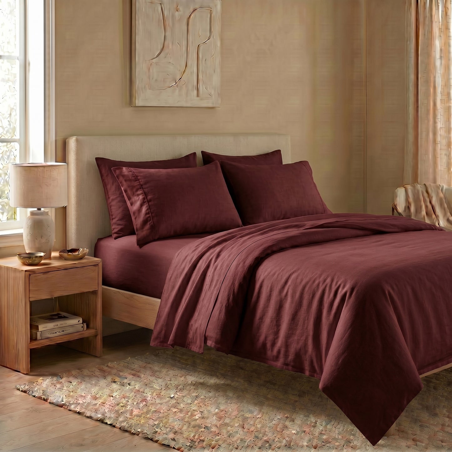 European Linen Duvet Cover set