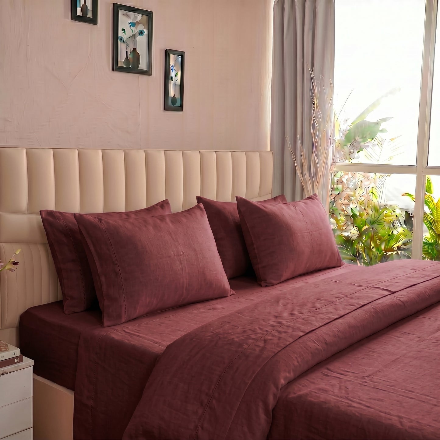 European Linen Duvet Cover set