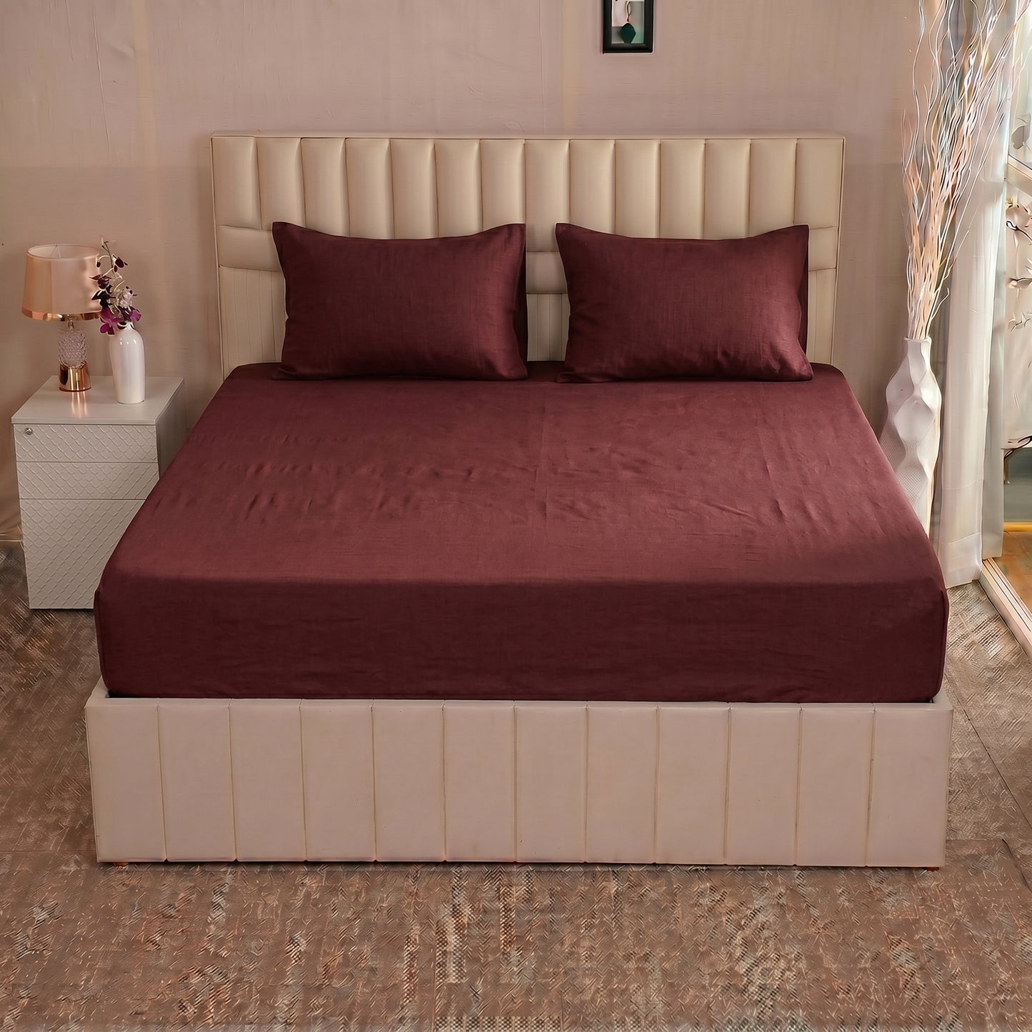 European Linen Fitted sheet set