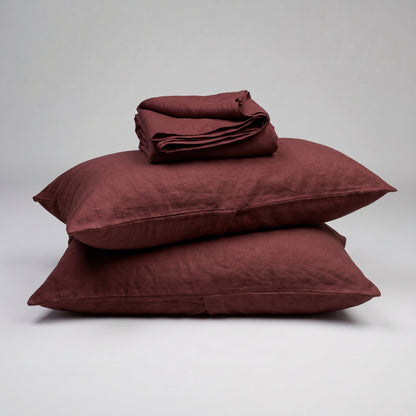 European Linen Flat Sheet set