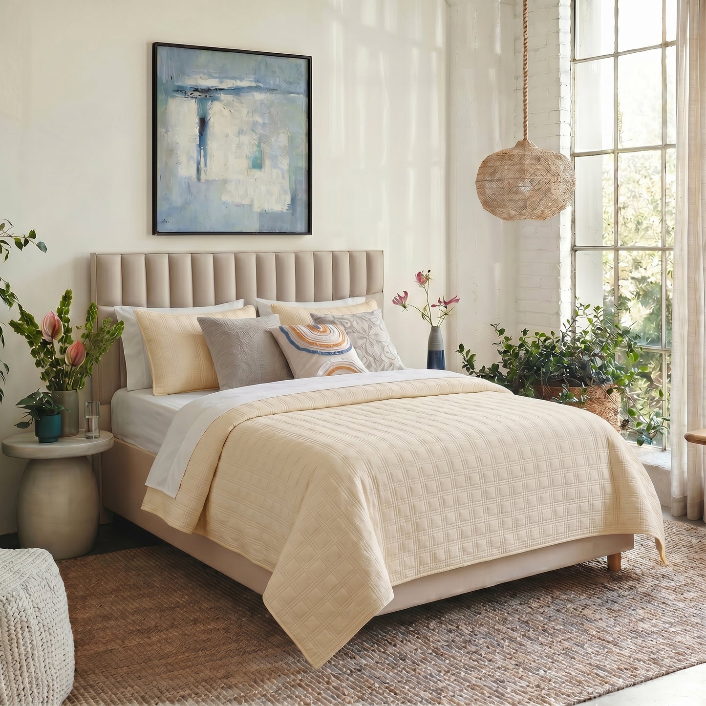 Cotton Heritage Cubic Quilt set