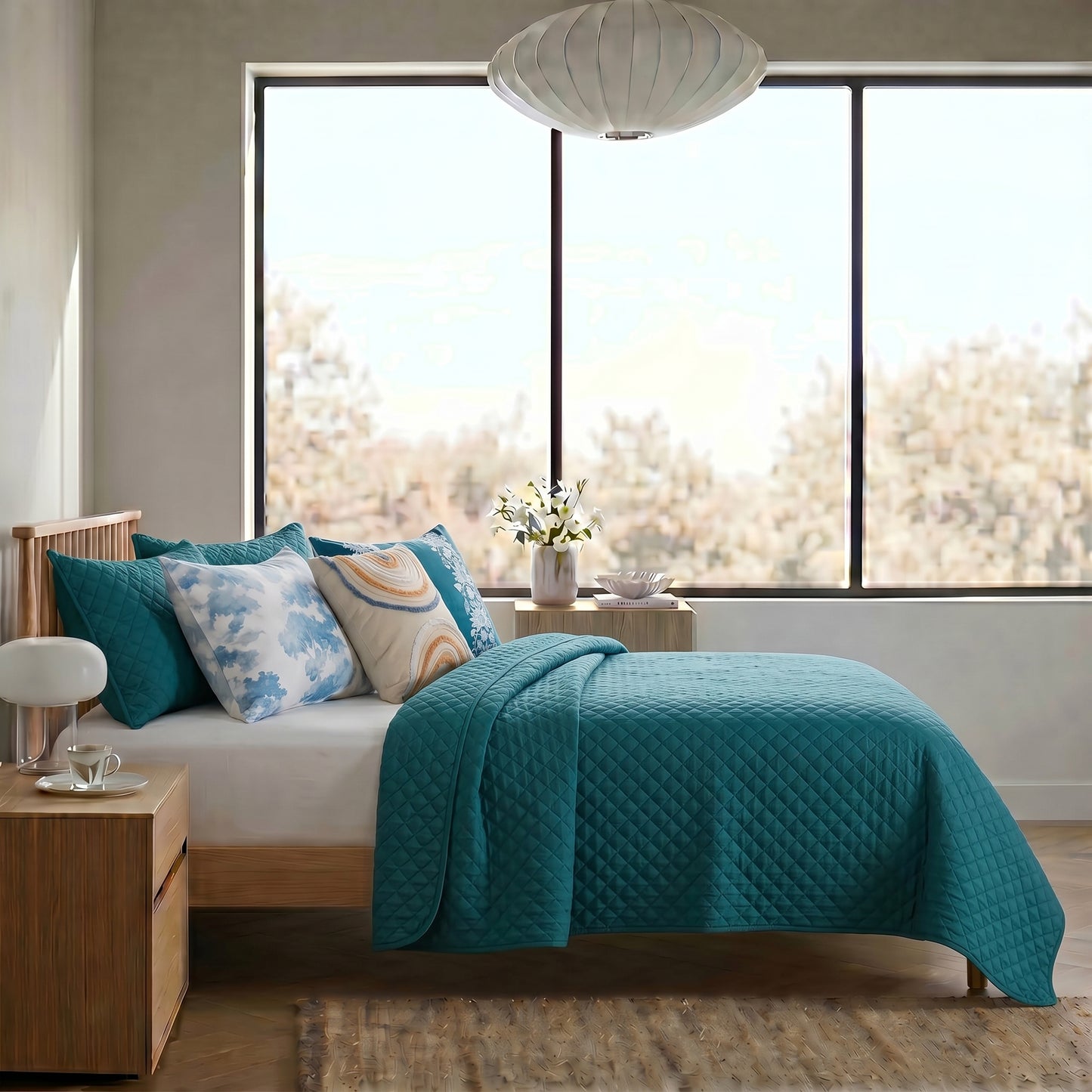 Cotton Diamond Quilt