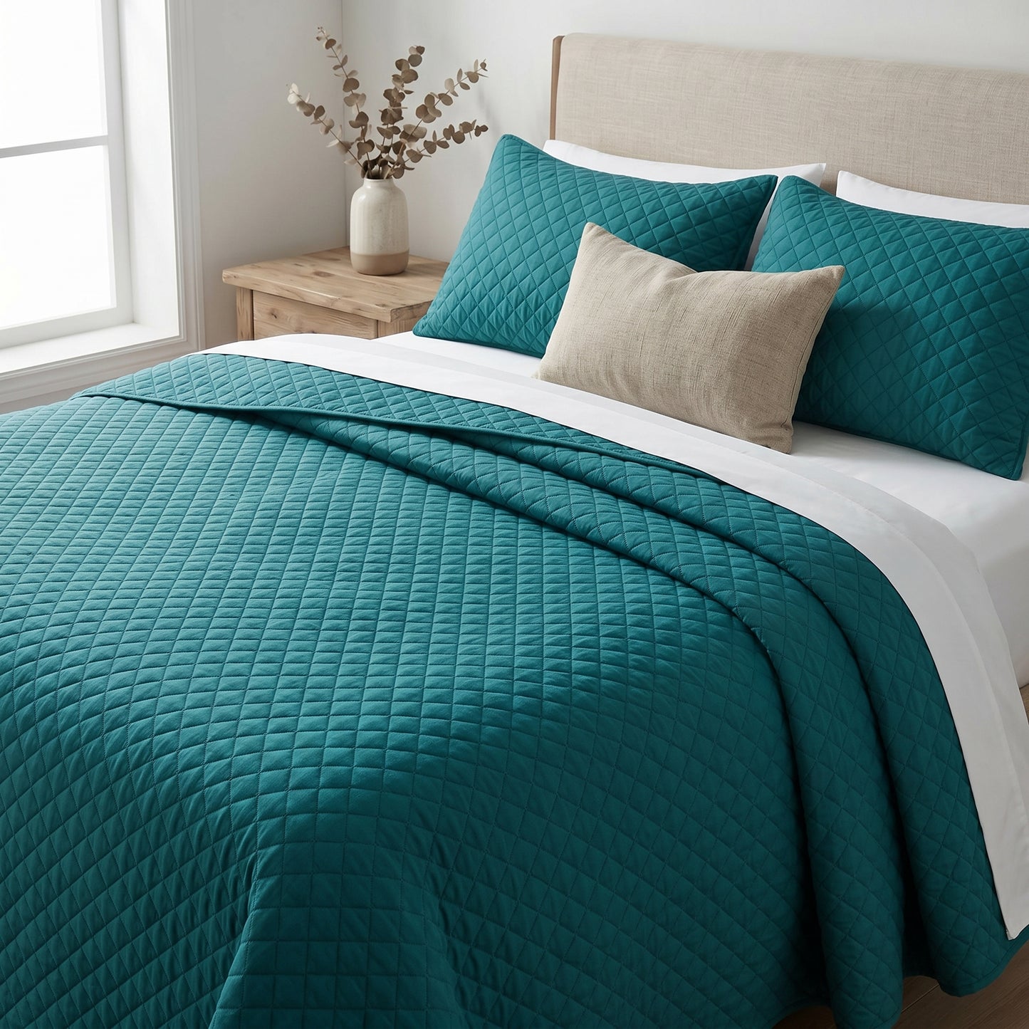 Cotton Diamond Quilt