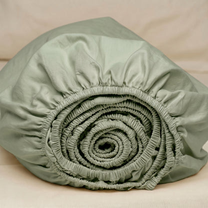 Organic Sateen Fitted Sheet
