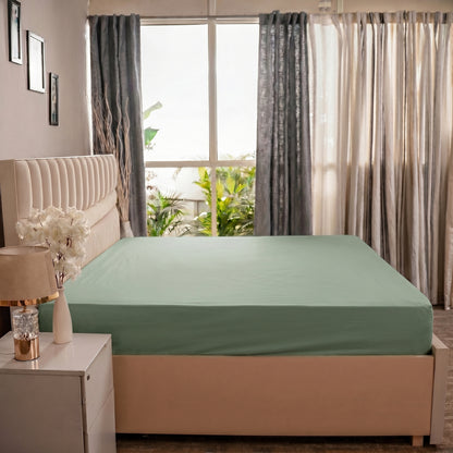 Organic Sateen Fitted Sheet