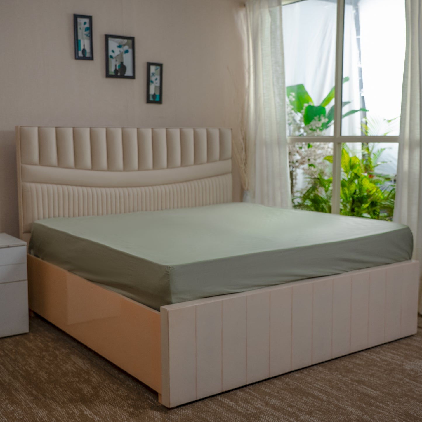 Organic Sateen Fitted Sheet